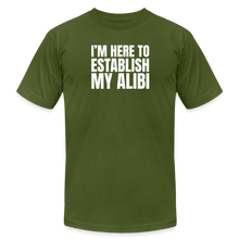 Load image into Gallery viewer, Establish Alibi Premium T-Shirt - olive
