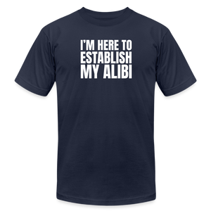 Establish Alibi Premium T-Shirt - navy