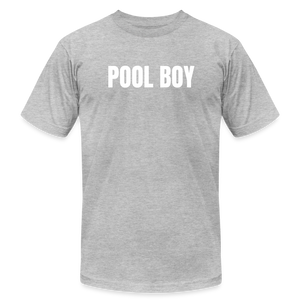 Pool Boy Premium T-Shirt - heather gray