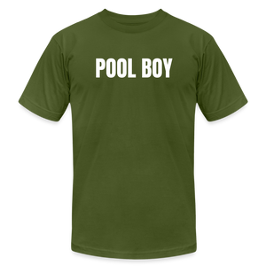 Pool Boy Premium T-Shirt - olive