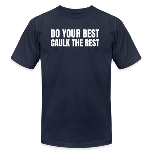 Caulk the Rest Premium T-Shirt - navy