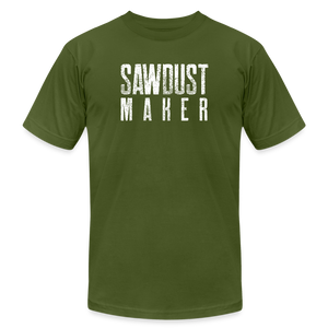 Sawdust Maker Premium T-Shirt - olive