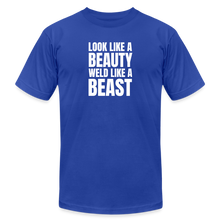 Load image into Gallery viewer, Weld Like a Beast Premium T-Shirt - royal blue
