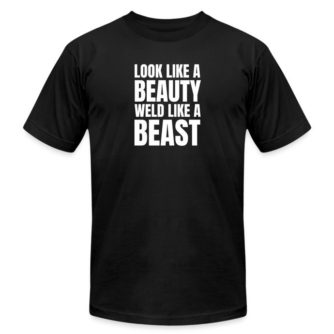 Weld Like a Beast Premium T-Shirt - black