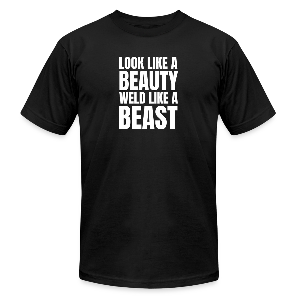 Weld Like a Beast Premium T-Shirt - black