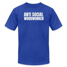 Load image into Gallery viewer, Anti Social Premium T-Shirt - royal blue
