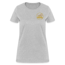 Load image into Gallery viewer, 486 Woodworks Women&#39;s T-Shirt - heather gray
