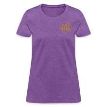 Load image into Gallery viewer, 486 Woodworks Women&#39;s T-Shirt - purple heather
