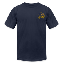 Load image into Gallery viewer, 486 Woodworks Premium T-Shirt - navy
