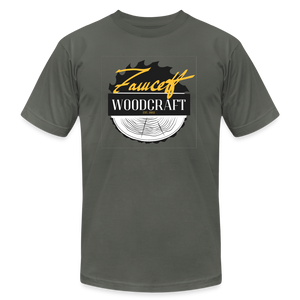 Faucett Woodcraft Unisex T-Shirt - asphalt