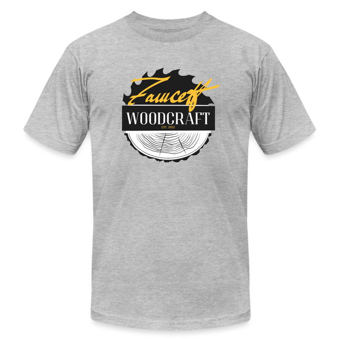 Faucett Woodcraft Unisex T-Shirt - heather gray