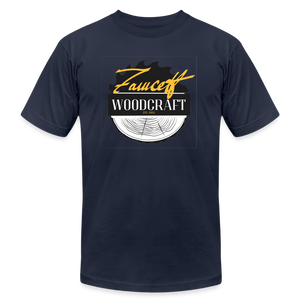 Faucett Woodcraft Unisex T-Shirt - navy
