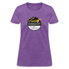 Load image into Gallery viewer, Fawcett Woodcraft Women&#39;s T-Shirt - purple heather
