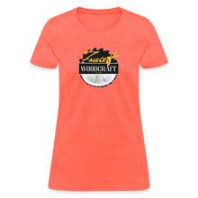 Load image into Gallery viewer, Fawcett Woodcraft Women&#39;s T-Shirt - heather coral
