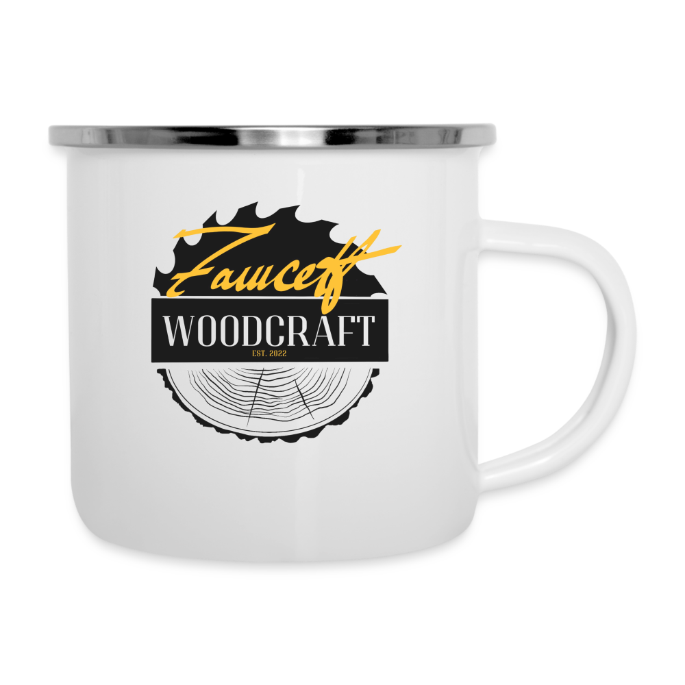 Fawcett Woodcraft Camper Mug - white