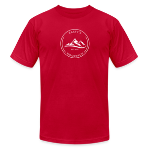 Easty's Woodshop Premium T-Shirt - red