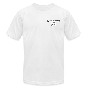 Woodworks by Mac Premium T-Shirt - white