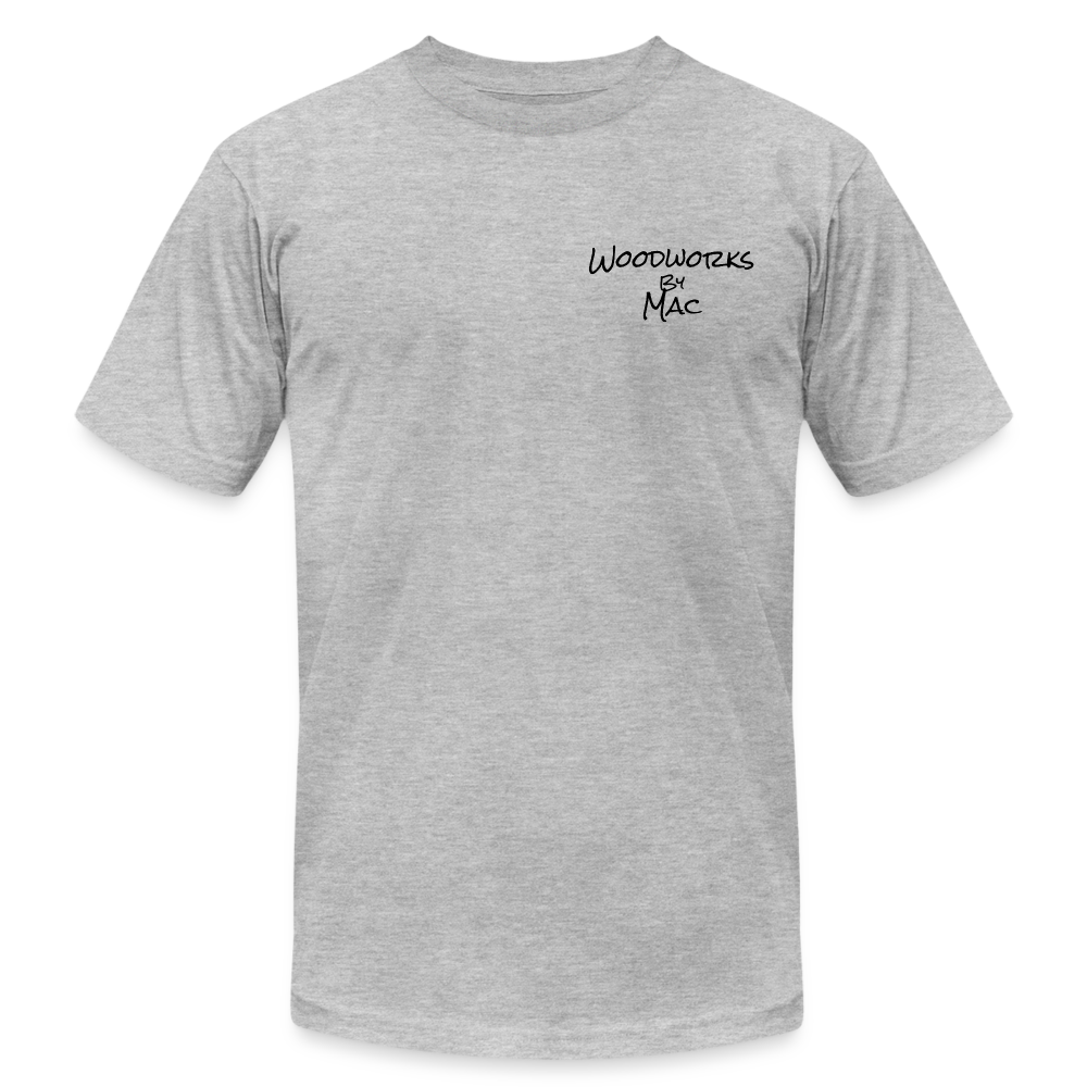 Woodworks by Mac Premium T-Shirt - heather gray