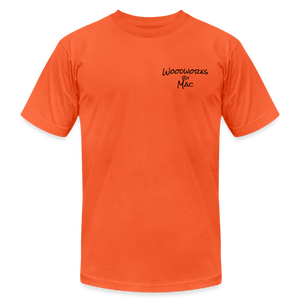 Woodworks by Mac Premium T-Shirt - orange