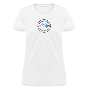 NoCo Wood and Resin Women's T-Shirt - white