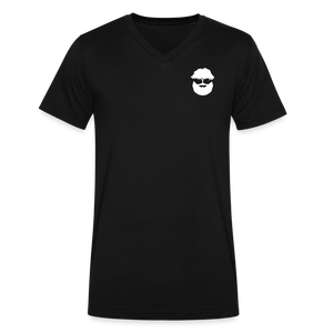 Villeneuve Woodworks V-Neck T-Shirt - black