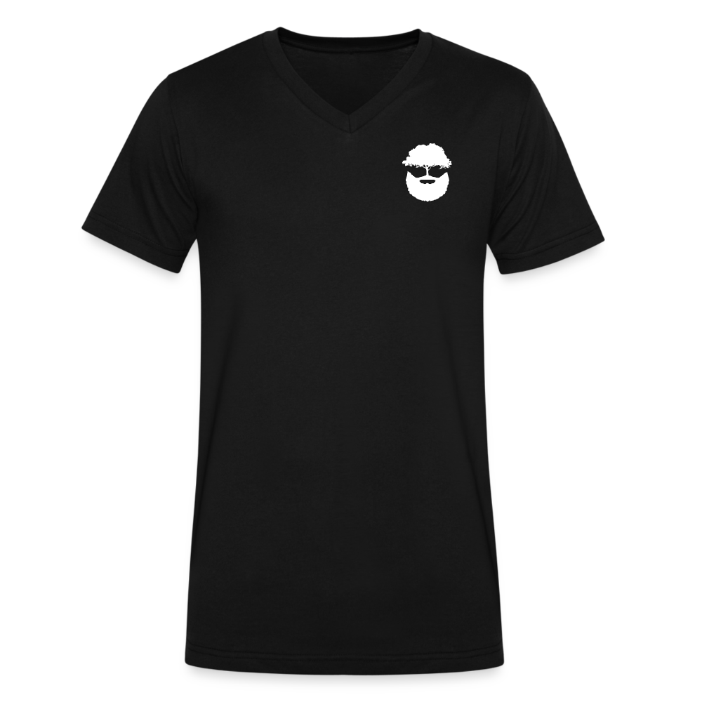 Villeneuve Woodworks V-Neck T-Shirt - black