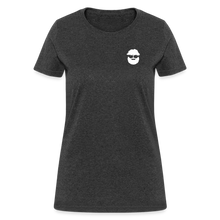 Load image into Gallery viewer, Villeneuve Woodworks Womens T-Shirt - heather black
