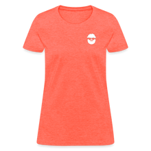 Load image into Gallery viewer, Villeneuve Woodworks Womens T-Shirt - heather coral
