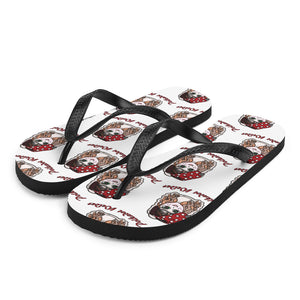 Polkadot Welder Flip-Flops