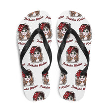 Load image into Gallery viewer, Polkadot Welder Flip-Flops
