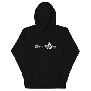 I Draw with Fire Cotton Heritage Unisex Hoodie