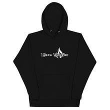 Load image into Gallery viewer, I Draw With Fire Unisex Hoodie
