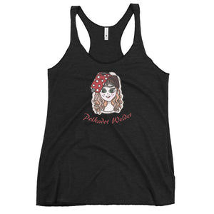 Polkadot Welder Women's Racerback Tank